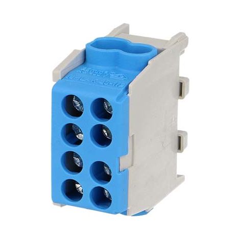 Morsetto di derivazione per blocco di distribuzione Hlak 25-1/2 M2 blu ponte 1P 1,5-25mm2 1,5-16mm2 Pollmann 2080137