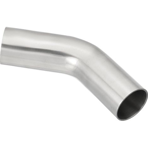 Coude à 45 degrés, coude à mandrin double droit de 1 1/4 pouce OD pour tuyau d'échappement, tuyau d'intercooler, connecteur de coude 1 pièce (1/5)