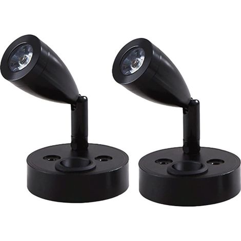12V LED Spot Reading Lights Adjustable Switch Bedside Lamp Interior Light Camper 6000K White for Motorhome (1/5)