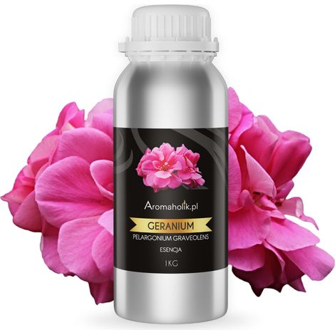 Olio essenziale di geranio Aromah 1 kg 1 l 1000 ml - Essenza 100% naturale