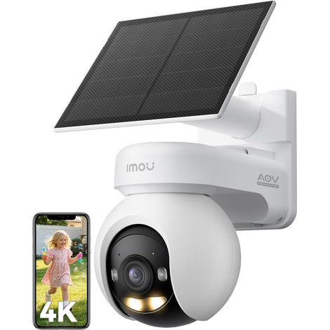 4K Caméra Surveillance WiFi Extérieure sans Fil Solaire, Suivi Auto (1/5)