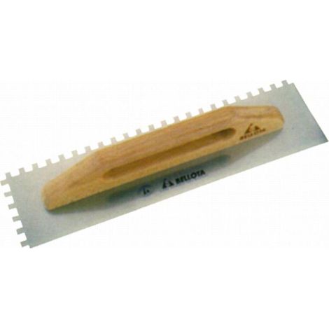 FPLUS bellota llana dentada 5875-10 , Llana dentada Bellota 5875-10 600x480 mm peine 10x10 mm.          Acero flexible de alta calidad y resistencia. Hojas barnizadas para evitar l