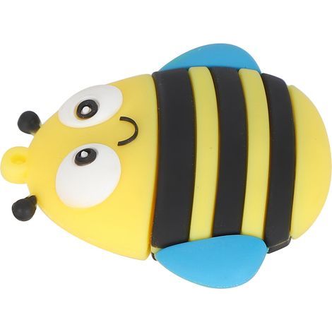 Clé USB Abeille Design - 1 Go Mémoire pour Transfert de Fichiers (1/5)