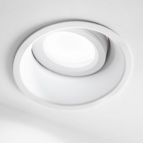 Faretto incasso gea led helios r gfa230 gu10 led orientabile cartongesso