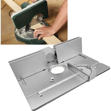 Ensemble X8 argenté 3 pièces avec couvercle, fraiseuse électrique 2 en 1 pour le bois, machine à fraiser et à découper, scie circulaire de table à panneau inversé, mini scie circulaire de table, dossi (1/5)