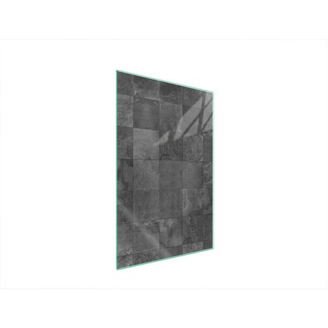 TAGLIERE IN VETRO 35x52 GRIGIO (1/5)