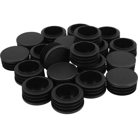 Embouts ronds en nylon FRCOLOR tubes acier aluminium antidérapants (1/5)