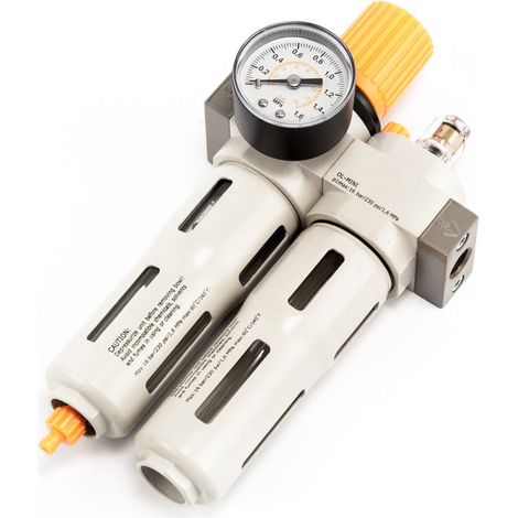Regolatore del filtro dell'aria da 1/2" con lubrificatore