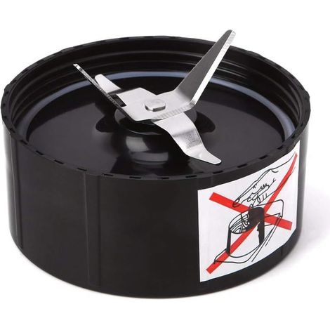 Lame Croix Acier Inoxydable - 1 Pièce - Pour Magic Bullet MB-1001 - Avec Joint Caoutchouc - Hachoir Mixeur (1/5)