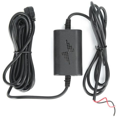 12V/24V auf 5V Festverdrahtungs-Umrüstsatz für Fahrzeuge, 2,5A, Parküberwachungs-Konverterkabel, Mini-USB, gerader Bogen
