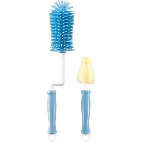 Brosse de nettoyage en silicone pour biberons (1/5)