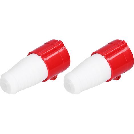 Connecteur industriel ZNG214 3P+E IP44 étanche prise mâle femelle 16A 380V-415V 4 broches (1/5)