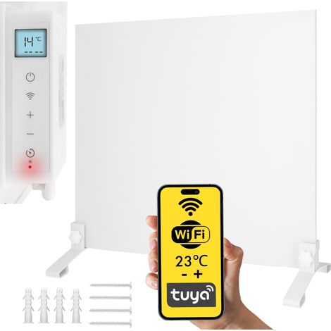 Calefactor infrarrojos MILANO Radiador IR 540W + WiFi + PATAS (1/5)
