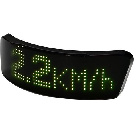 Accesorios para cascos de motocicleta，iluminación para casco con control mediante aplicación para smartphone，patrones de texto programables (1/5)