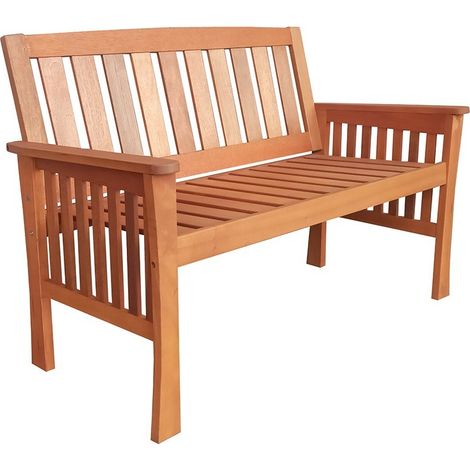 SenS-Line Gartenbank "Kensington" - aus Merantiholz - für 2 Personen - aus nachhaltiger Forstwirtschaft