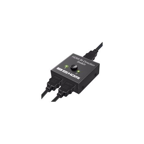 Switch HDMI 4K@60Hz, Sdoppiatore HDMI Switch Bidirezionale,Bidirectionnel Commutateur HDMI 2 in 1 Out o 1 in 2 Out, Support 4K 3D 1080P HDCP 2.2 HDR (1/5)