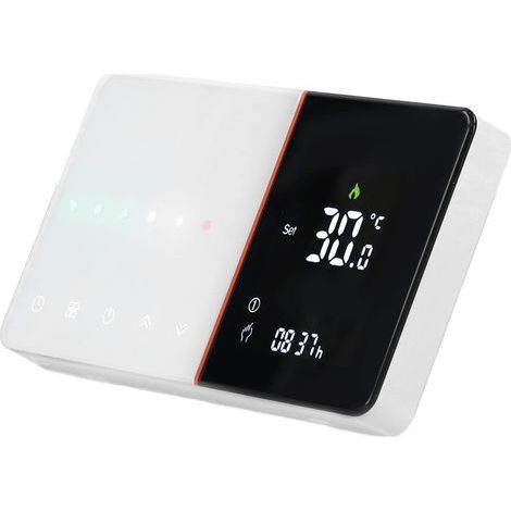 Elektrischer Thermostat, digitaler Thermostat 95–240 V, ultraflaches, integriertes, programmierbares Bedienfeld 3 (1/5)