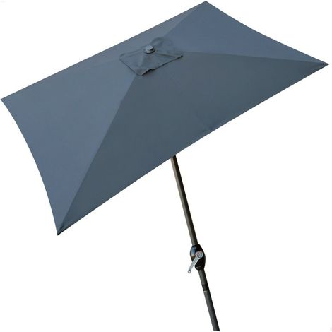 Ombrellone Aktive Antracite 300 x 245 x 200 cm (1/2)
