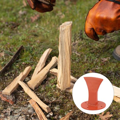 Bois Scieur de Bûches Manuelle Sécuritaire et Durable Haute Efficacité pour Extérieur Orange - KZQ (1/5)