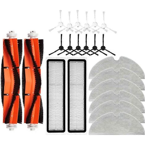 Filtre HEPA, brosse principale et pièces de rechange pour la serpillière compatibles avec l'aspirateur robot Bot D9 MAX L10 Pro (1/5)