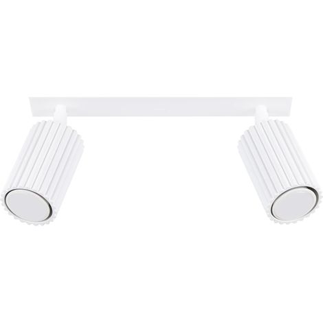 Regleta Moto blanco, 2 luces (1/5)