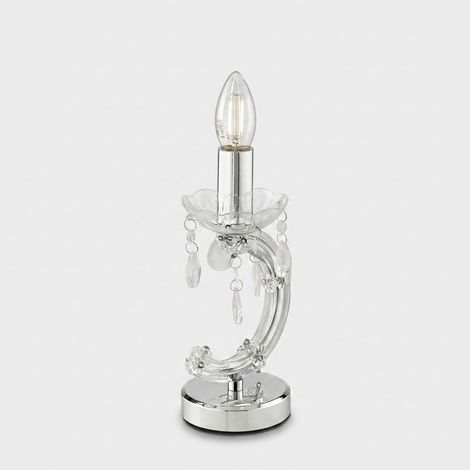 Acryl-Tischlampe mit E14-Fassung Houston (1/3)
