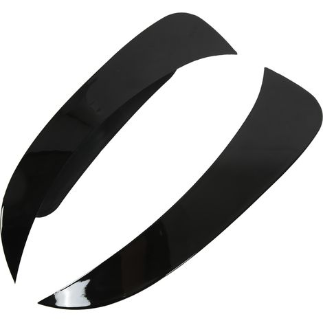 Remplacement d'ailerons de pare-chocs arrière noir brillant de 2 pièces pour Mercedes GLA classe X156 GLA200 260 GLA45 AMGLine 20132019 (1/5)