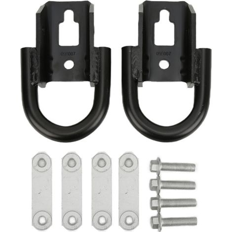 Tow Hook, 2 Pieces Car Tow Hooks Fl3z 17a954 c Chrome Steel Replacement for 2009 2020. (1/5)