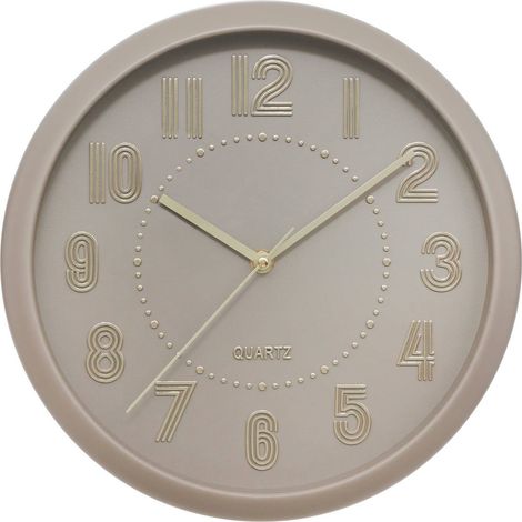 Orologio alizee beige medio d30cm - Atmosphera créateur d'intérieur (1/4)