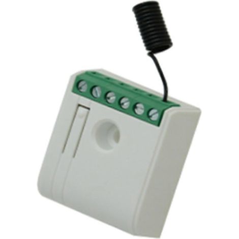 433,92 MHz 9-24 V DC/AC 1-Kanal-Relaisempfänger für Fernschalter mit festem und rollierendem Code (1/5)