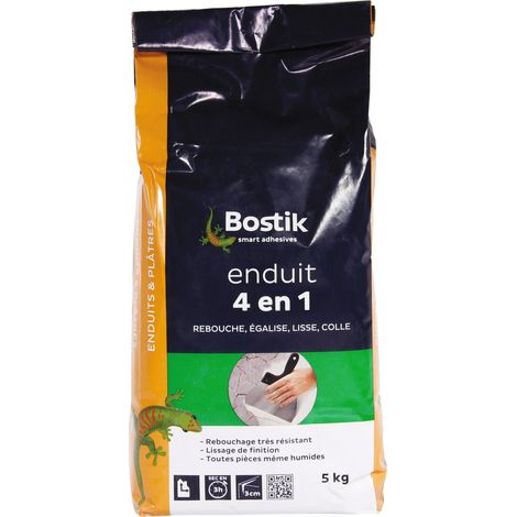 Enduit Poudre 4en1 Bostik Polyvalent, Rénovation Intérieure - Bostik