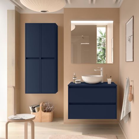 Meuble bain suspendu SPLASH 2 tiroirs