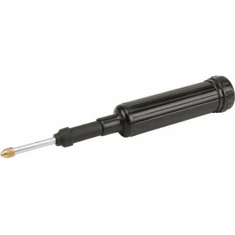 – Pompe à graisse manuelle 100mL – Embout pointu pour graissage précis – Compatible chaînes tronçonneuses – Application facile