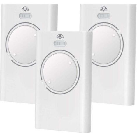 BARKBUSTERS Lot de 2 Telecommande Portail 868MHz Compatible avec FAAC XT4 868 SLH LR, XT4 868 SLH, XT2 868 SLH LR, XT2 868 SLH (3pcs) (1/4)