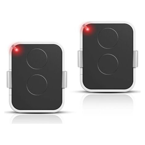 Télécommande à code tournant 2 x 433,92 MHz pour portail - Remplace les modèles ON1E, ON2E et ON4E - Compatible avec les motorisations de portail et de garage - Portée de 200 m - Format porte-clés com