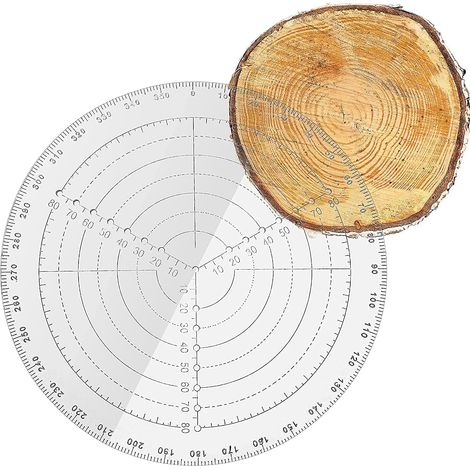 200 mm 300 mm Boussole de travail du bois pour tourne bois tourne bois tourne bois cercles en acrylique transparent diamètre grand 30 cm