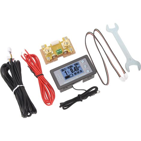 Contrôleur de Batterie Bluetooth VA9210 Voltmètre Ampèremètre Capacimètre pour Voiture Camping-car Câble Blindé 3 m 120V 100A (1/5)