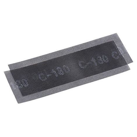 Meister Griglia abrasiva – grana 180 – 280 x 93 mm – 2 pezzi/Lame a griglia per levigatrice a mano/carta vetrata per cartongesso/levigatrice per superfici/sabbiatura / 4137820 (1/2)