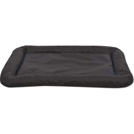 vidaXL Colchón para perro tamaño M negro (1/2)