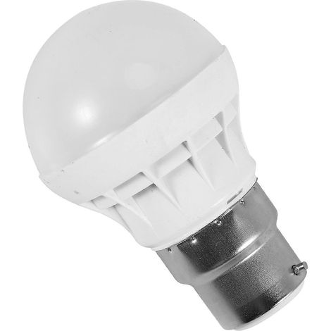 Energiesparende B22-LED-Lampe (220 V, 3 W, kaltweiß, Keramik-Effekt) (1/5)