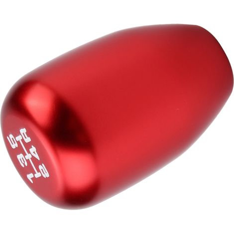 Manette de vitesse manuelle 5 vitesses avec 3 adaptateurs 8/10/12mm (Rouge) (1/5)