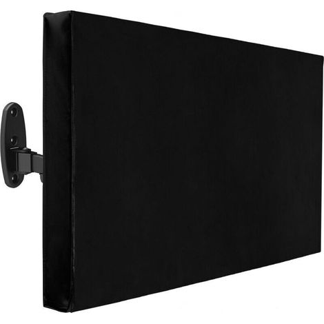 Housse de protection extérieure pour moniteur écran TV LCD, 40"- 42" Pouce, 106x67x13 cm,Noir