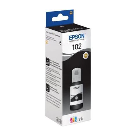 Cartouche d'encre Epson 102 EcoTank BK Ink Bottle (1/2)