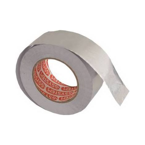 NASTRO ADESIVO IN ALLUMINIO 50 MT Misura: H. 50 mm
