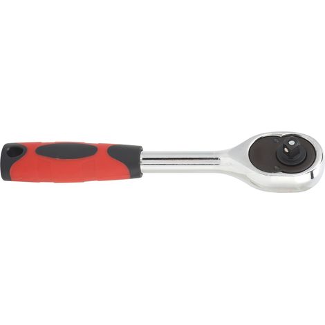 Clé à cliquet 24 dents 1/4 pouce avec manche droit, outil de réparation pour électricien (1/5)