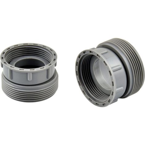 Adaptateur de tuyau d'évacuation d'évier 40/50 : diamètre variable pour broyeurs de déchets alimentaires, lot de 3 (1/4)