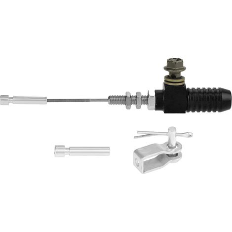 Eosnow M10x1,25mm Universal Motorrad Hydraulische Kupplung Hauptzylinder Stange Bremspumpe Schwarz