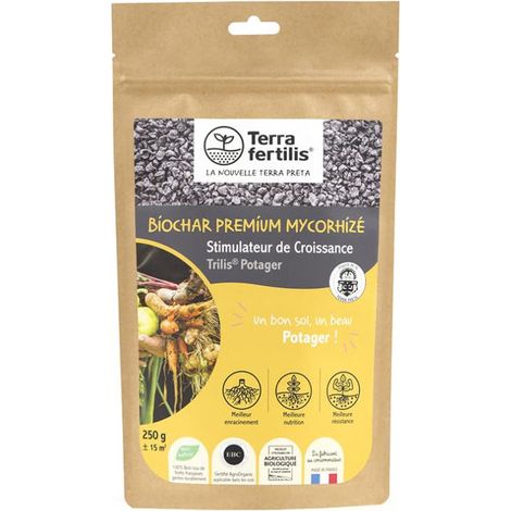 Fertilisant Potager Mycorhizé à base de Biochar - pour des légumes sains et des sols vivants 2.5 kg