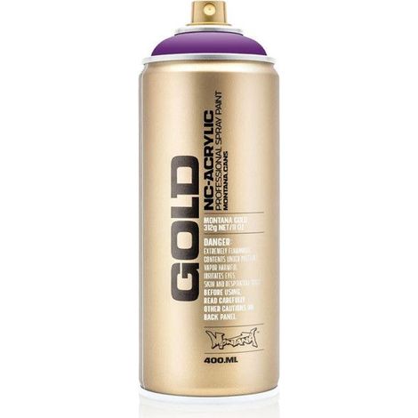 Bombe de peinture - Gold - Acrylique - Valerie - G4230 - 400ml - Montana Cans