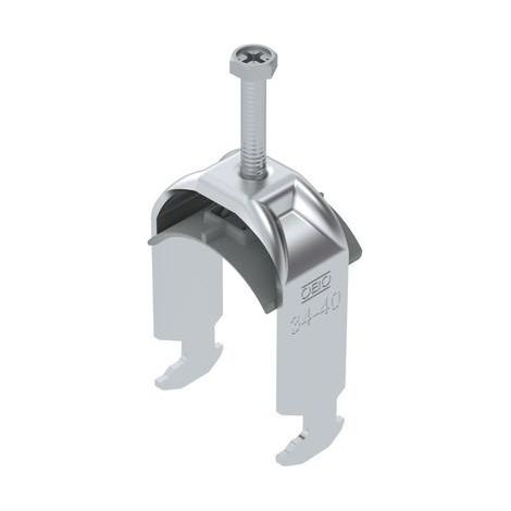 OBO Bettermann Collier de serrage 2056 34-40mm Aluminium, 1186436